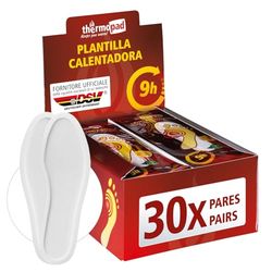 THERMOPAD Modelos de aquecimento S (36-37) - 30 pares - calor natural até 8 horas - para todos os sapatos - ativado pelo ar imediatamente
