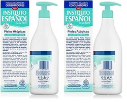 Instituto Español Loción Corporal Piel Atópica, Almond, 750 Mililitro (Confezione da 2)