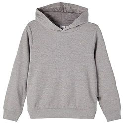 Name It Flickans Nkmleno Ls Sweat Wh Bru Noos huvtröja, Lönnsirap, 146/152 cm