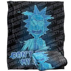 RICK AND MORTY Silky Touch Super Soft Throw Blanket 152 x 127 cm