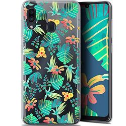 Caseink fodral för Samsung Galaxy A30 (6.4) [Gel HD vårkollektion tropisk design - mjuk - ultratunn - tryckt i Frankrike]