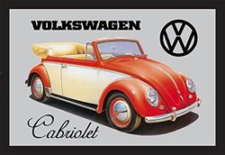 Close Up Spiegel VW Cabriolet VW licentie wandspiegel