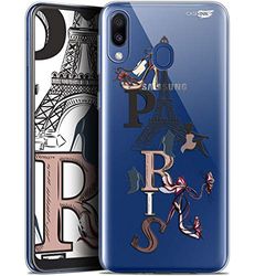 Caseink Fodral för Samsung Galaxy M20 (6.3) Gel HD [ ny kollektion - mjuk - stötskyddad - tryckt i Frankrike] snygg Paris