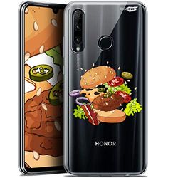 Caseink fodral för Huawei Honor 20 Lite (6.2) gel HD [tryckt i Frankrike - Honor 20 Lite fodral - mjukt - stötskyddat ] Splash Burger