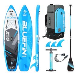 Bluefin SUP Planche de stand up paddle gonflable Cruise 10'4 - Planche de SUP adulte - SUP Cruise - Planche SUP 10'4 - Facile à transporter - Accessoires SUP inclus