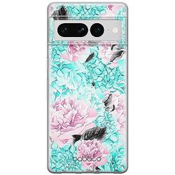ERT GROUP mobiltelefonfodral för Google PIXEL 7 PRO originalt och officiellt licensierat Babaco mönster Flowers 003 optimalt anpassad till formen på mobiltelefonen, fodral tillverkad av TPU-plast