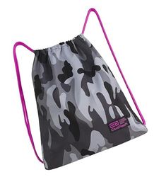 Coolpack Sprint Camo Pink Neon, unisex barn sportväska, en storlek, Material: Polyester, Taille unique