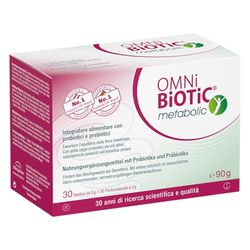 OMNi BiOTiC metabolic | Polvere | VEGANO | Senza OGM | 30 bustine da 3g