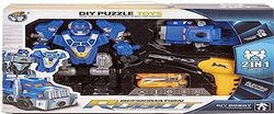 WDK - 2-in-1 robot voor bouwplaatsen, meerkleurig (A2102731)