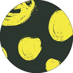 Bonateks, Ronde digitaal bedrukte muismat, antislip onderkant, voor kantoor en thuis, diameter: 22 cm