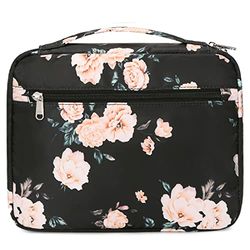 Housse de protection pour livres d'église avec poignée et poche zippée (camélia noir)