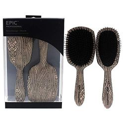 Wet Brush Kit Démêlant/Brillance Pro Epic Deluxe pour Femme Brosse à Cheveux 2 Pièces 1 Unité