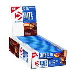 Dymatize Elite Layer Bar Peanut Butter & Caramel 18x(2x30g) - High Protein Low Sugar Bar