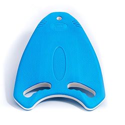 BornToSwim Robust Multi-schwimmbrett Ajuda de treino de Kickboard, unissexo, azul/branco, 40 x 30 x 3 cm