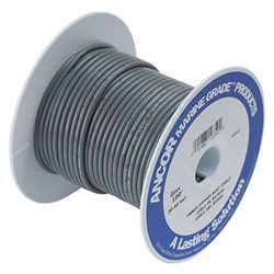 Ancor TINNED Copper WIRE 18AWG (0,8MM²) Grey 250FT DAN-777 Other, Multicolor, One Size