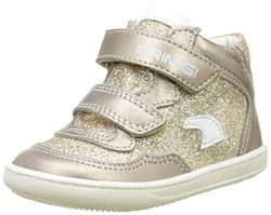 Primigi Jongen Bret Staande Baby Schoenen, Beige Vitello La Glit Taupe Platino, 23 EU