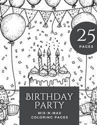 Birthday Party - Coloring book for kids