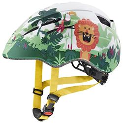 uvex kid 2 cc - lichte fietshelm voor kinderen - individueel passysteem - uitbreidbaar met led-licht - safari matt - 46-52 cm
