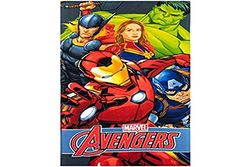 oeko-tex Asciugamano da spiaggia per bambini con personaggi dei ragazzi, Hulk Ironman Capitan America Tour Campeggio