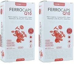 INTERSA - FERROCAPS Q10 60cap INTERSA, 60, 60 unidad, 1 (Paquete de 2)