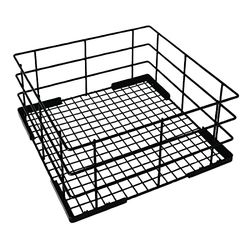 Vogue Wire högsidig glaskorg – 180 (h) x 350 (B) x 350 (d) mm