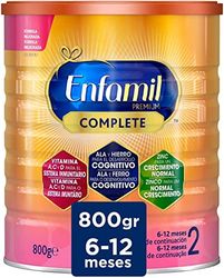 Enfamil Complete 2 Leche de Continuación en Polvo, desde los 6 Meses, 800g