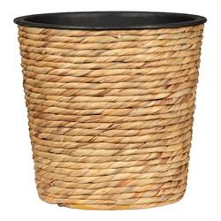 Scheurich Water Hyacinth 34 - Pot de Fleurs en hyacinthe, Couleur : Naturel, diamètre : 34 cm, Hauteur : 31 cm, Volume : 34,1 l.