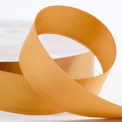 Italian Options Satin Ribbon, 38mm Wide x 25 Metre Roll, Gold