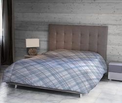 Homemania Kevin, 14856, dekbed, geometrisch, eenvoudig, winter, voor het bed, meerkleurig van microvezel, 170 x 250 cm