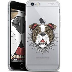 Caseink fodral för Apple iPhone 6/6s (4.7) Gel HD [ ny kollektion - mjuk - stötskyddad - tryckt i Frankrike] Doggy