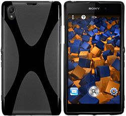 mumbi skal kompatibel med Sony Xperia Z1 mobiltelefon fodral mobiltelefonskal, svart