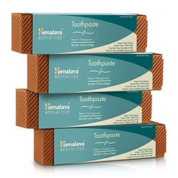 Himalaya Herbal Healthcare Neem & Pomegranate Toothpaste, Net Wt. 5.29-Ounce Tubes (4 PACK)
