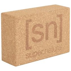 super.natural Yogablok, 22,8 x 15,2 x 7,6 cm, KARANA BLOCK, kleur: kurk