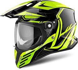 HELMET AIROH COMMANDER CARBON YELLOW GLOSS XL