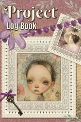Project Log Book: Simple Pink Vintage Project Planner Notebook and Organizer, for Work, School or Home.