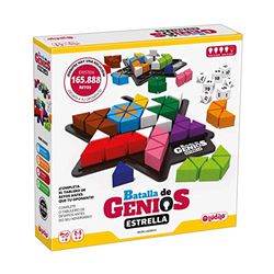 LÚDILO - Battaglia di genii Stars, puzzle 3D, tavolo educativo, puzzle per bambini con parti di legno, giochi in legno, potenza logica e velocità (80955)