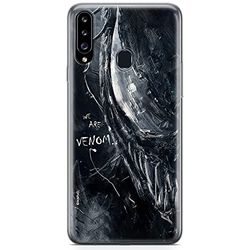 ERT GROUP mobiltelefonfodral för Samsung A20S originalt och officiellt licensierat Marvel mönster Venom 006 optimalt anpassad till formen på mobiltelefonen, fodral tillverkad av TPU-plast