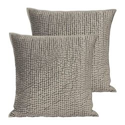 Paoletti Cojines brooklands, Plata, 55 x 55cm, 2
