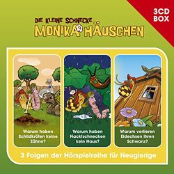 Monika Häuschen - 3-CD Hörspielbox Vol. 6: Warum haben Schildkröten keine Zähne? / Warum haben Nacktschnecken kein Haus? / Warum verlieren Eidechsen ihren Schwanz?