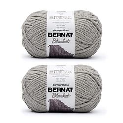 Bernat Filato, poliestere, grigio pallido, confezione da 2