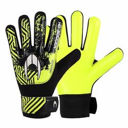 HO Soccer Game Lime Keepershandschoenen, uniseks, kinderen, zwart/limoen, maat 7