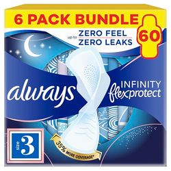 Always Infinity Pads Night 6x10ct