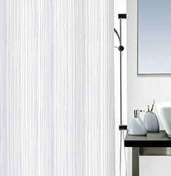 Spirella Rideau de Douche Polyester Raya 180x200cm Blanc