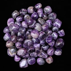 ZAICUS 0,9 kg Amethyst Trommelsteine und Kristalle Bulk Rocks – natürliche polierte unregelmäßige Edelsteine und Kristalle für Wicca, Vasenfüller, Schmuckherstellung, Dekoration, Polieren, Rock-Kollektion