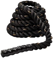 Fitvids Battle rope, Poly Dacron-rep, tunga rep för hemmagym och träningspass, diameter på 3,8 och 5,1 cm, längd på 0,9, 1,2 och 1,5 m