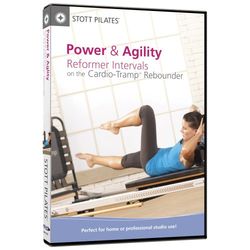 STOTT PILATES Power and Agility - reformer intervallen op de cardio-tramp rebounder-dvd.