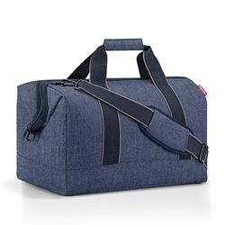 Reisenthel MT4113 ALLROUNDER L HERRINGBONE DARK BLUE Borsa sportiva Donna HERRINGBONE DARK BLUE Taglia Unica