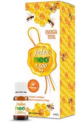 NEO | Jalea Real Liofilizada 1500 mg | Con Vitamina C - 14 Unidades | Mejora el Rendimiento Físico y Mental | Aporta Fuerza y Energía | Reduce el Cansancio y la Fatiga | Tomar 1 Vial al Día