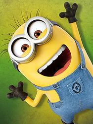 Despicable Me 3 Crazy Minion 60 x 80 cm kanvastryck bomullsblandning, flerfärgad, 60 x 80 cm