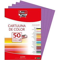 Fixo 11120367 – Pack of 50 Card, A3, Purple